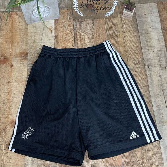Adidas San Antonio Spurs Team Shorts Sz M. - Picture 4 of 9